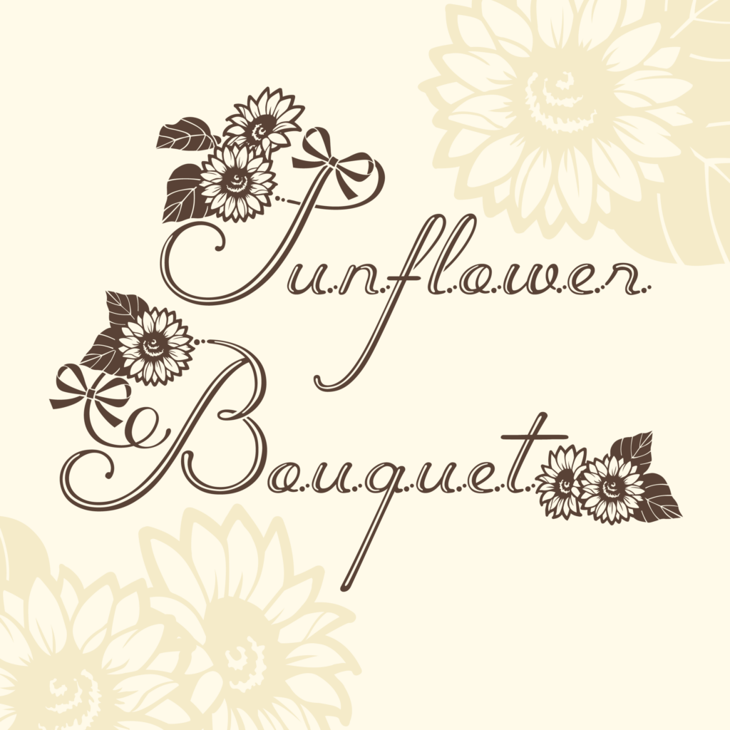 使用例03（Sunflower Bouquet）