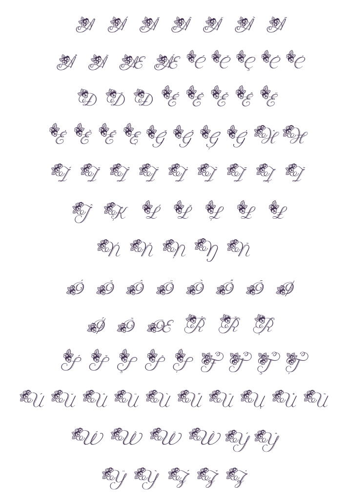 大文字ラテンss05（Viola Script）