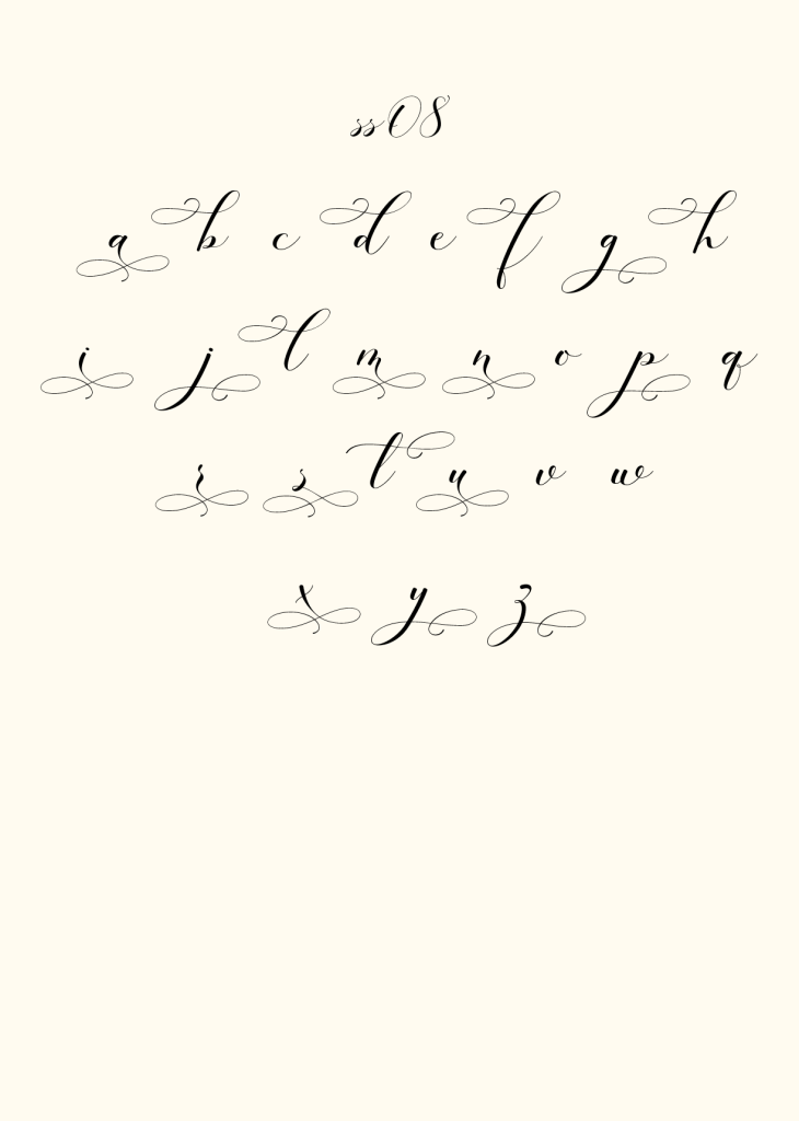 異体字ss08（Nightingale）